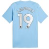 Camiseta de fútbol Manchester City 2023-24 J. Alvarez 19 Primera Equipación - Hombre